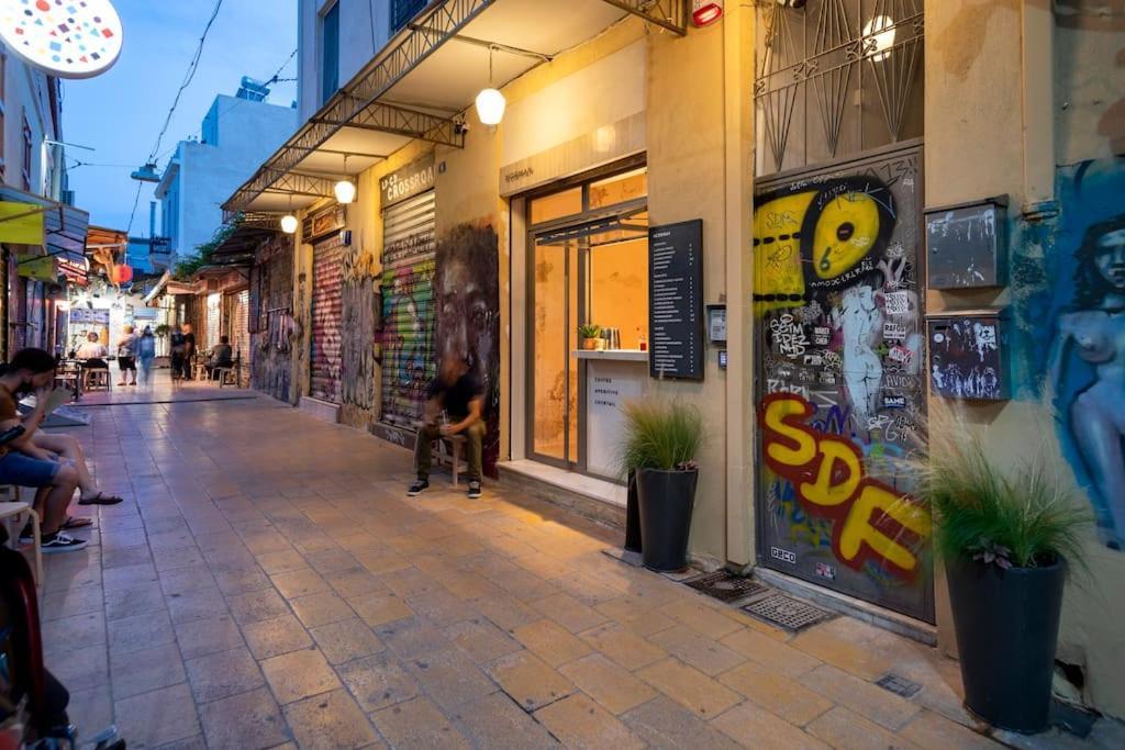 Hoppersgr- Amazing Apt In The Heart Of Athens - 4 Eksteriør bilde